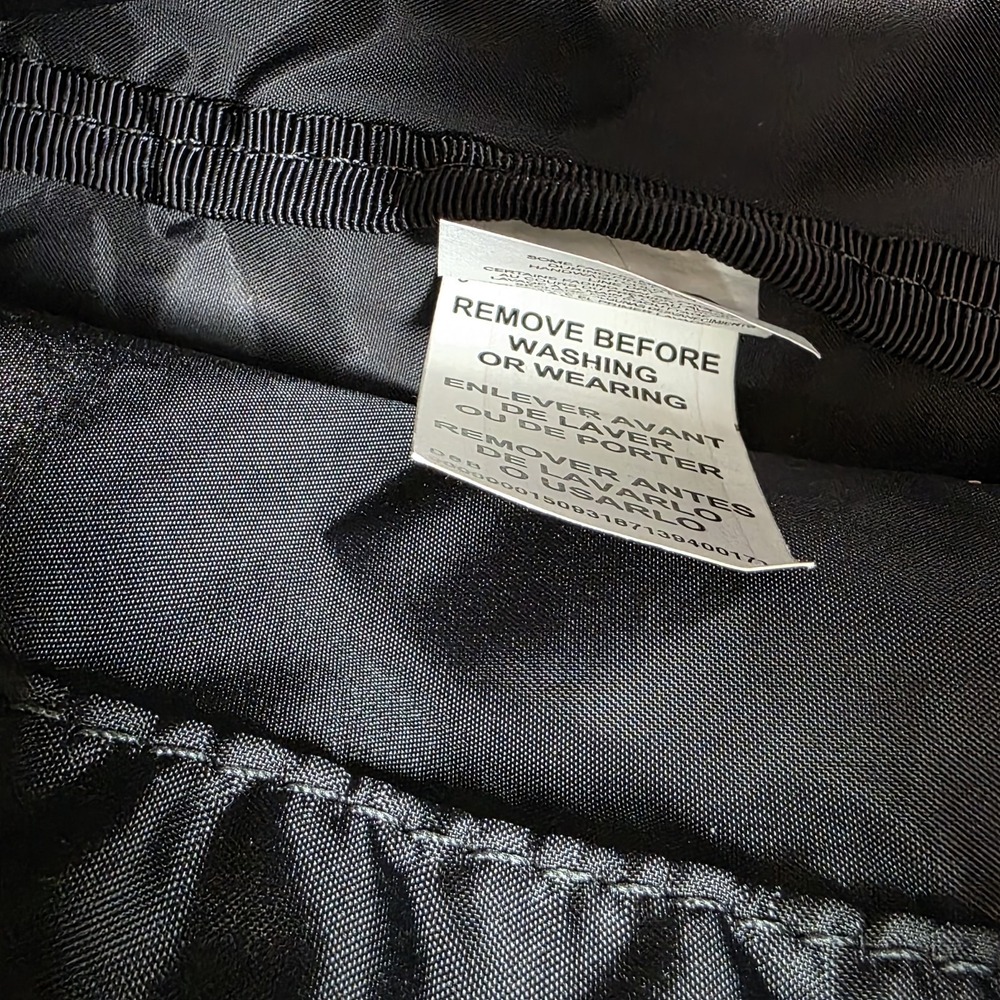 Vintage LeSportsac Black Razzmatazz Gold Hearts Deluxe Easy Carry Tote NEW - Picture 6 of 11
